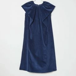 Port Northampton Atelier Delphine Cacie Corduroy Dress WOMAN