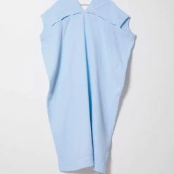 Port Northampton WOMAN Atelier Delphine Crescent Dress Long - Ballad Blue