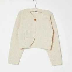 Port Northampton Atelier Delphine Jane Jacket - Cream WOMAN