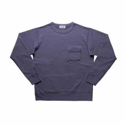 Port Northampton MAN Velva Sheen Set-In Sweatshirt W/Pocket - Royal Purple