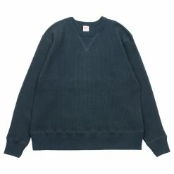 Port Northampton Velva Sheen Brushed Thermal Crew - Midnight MAN