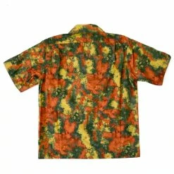 Port Northampton Battenwear 5-Pocket Island Shirt - Orange Camo Floral