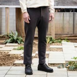 Port Northampton Jackman GG Sweat Trousers - Ink Black