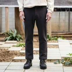 Port Northampton Jackman GG Sweat Trousers - Ink Black