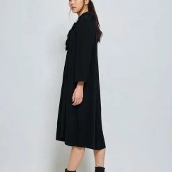 Port Northampton Atelier Delphine Fanny Dress - Black WOMAN