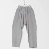 Port Northampton Atelier Delphine Double Layer Kiri Pant - Mid Grey