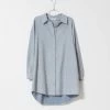 Port Northampton Atelier Delphine Oversize Overlay In Upcycled Chambray