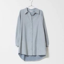 Port Northampton Atelier Delphine Oversize Overlay In Upcycled Chambray