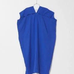 Port Northampton Atelier Delphine Crescent Dress Long - Majorelle Blue WOMAN