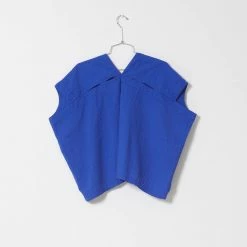 Port Northampton Atelier Delphine Celeste Top - Majorelle Blue