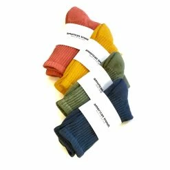 Port Northampton American Trench Retro Solid Sock