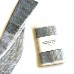Port Northampton Homegoods & Accessories Binchotan Charcoal Body Scrub Towel