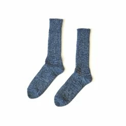 Port Northampton Rototo Denim Tone Crew Socks - Ice Denim