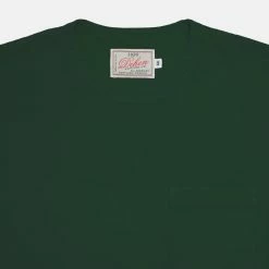 Port Northampton Dehen Heavy Duty Long Sleeve Pocket Tee - Pine