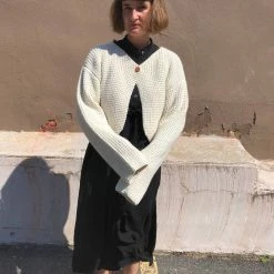 Port Northampton Atelier Delphine Jane Jacket - Cream WOMAN