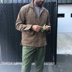 Port Northampton MAN Battenwear 5-pocket Canyon Shirt - Acorn