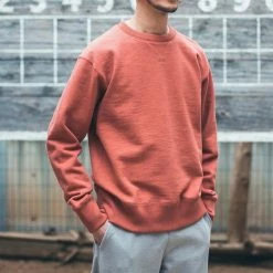 Port Northampton Jackman GG Sweat Crewneck - Tabasco