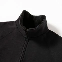 Port Northampton Jackman GG Sweat Boa Collar - Black