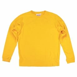 Port Northampton Jungmaven Sierra Raglan Sweatshirt - Sunshine Yellow MAN