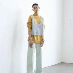 Port Northampton Atelier Delphine Vasilia Alpaca Sweater - Honeycomb WOMAN