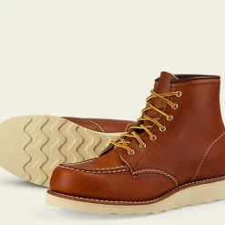 Port Northampton WOMAN Women's Red Wing 6" Classic Moc Toe - Oro Red