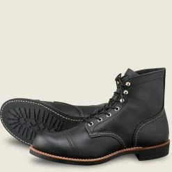 Port Northampton MAN Men's Red Wing Iron Ranger - Black Harness