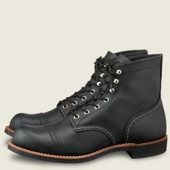 Port Northampton MAN Men's Red Wing Iron Ranger - Black Harness