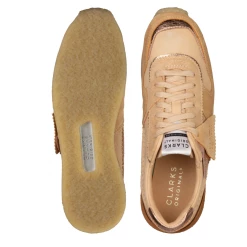 Port Northampton Women's Clarks Originals Tor Run - Tan Combi WOMAN