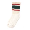 Port Northampton American Trench Retro Stripe Sock - Green / Red