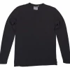 Port Northampton MAN Jungmaven Long Sleeve Baja Pocket Tee - Black