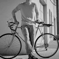 Port Northampton MAN Jungmaven Long Sleeve Baja Pocket Tee - Black