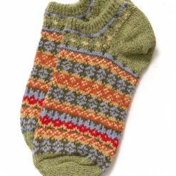 Port Northampton WOMAN Women's Fair Isle Ankle Sock - American Trench