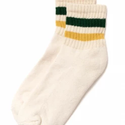 Port Northampton American Trench Retro Stripe Quarter Crew Socks