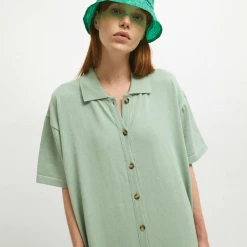 Port Northampton Rita Row Isabel Dress - Mint