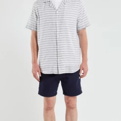 Port Northampton Armor Lux Heritage Striped Shirt - Cotton/linen