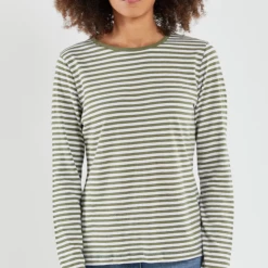 Port Northampton WOMAN Armor Lux Women's Long Sleeve Cotton-Linen