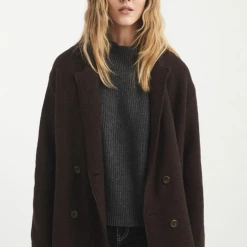 Port Northampton Rita Row Weimar Blazer - Choco WOMAN