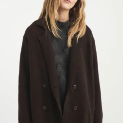 Port Northampton Rita Row Weimar Blazer - Choco WOMAN