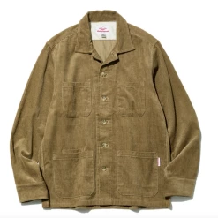 Port Northampton MAN Battenwear 5-pocket Canyon Shirt - Acorn