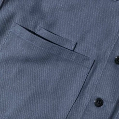 Port Northampton Battenwear 5-Pocket Canyon Shirt - Brushed Navy MAN