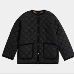 Port Northampton Lavenham Women's Lavenster Crewneck Jacket - 100% Recycled Lamp Black