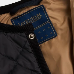 Port Northampton Lavenham Women's Lavenster Crewneck Jacket - 100% Recycled Lamp Black