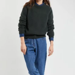 Port Northampton Armor Lux Women's Heritage Sweater - Dark Green