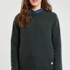 Port Northampton Armor Lux Women's Heritage Sweater - Dark Green