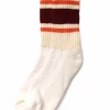 Port Northampton American Trench Retro Stripe Sock - Berry / Orange MAN