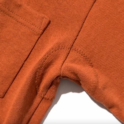 Port Northampton MAN Battenwear Pocket Rugby Shirt - Rust