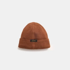 Port Northampton Dehen Wool Knit Watch Cap - Whiskey