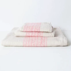 Port Northampton Organic Cotton Pile Soft Touch Gauze Towels