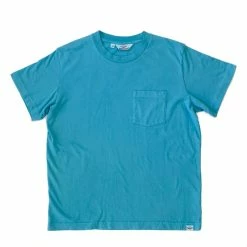 Port Northampton Battenwear Pocket Tee - Aqua MAN