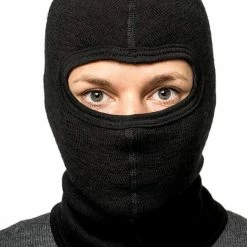 Port Northampton Woolpower Balaclava 200 - Black